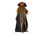5.8ft Halloween Decorations Outdoor Life Size Animatronics Pumpkin Ghost, Sound-Actived Party Decor 25885340