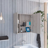 4-Shelf Bathroom Medicine Cabinet with Mirror B06280224