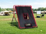 Baseball & Softball Rebounder Net, 2-in-1 Switch Hitter Pitch Trainer, PitchBack Bounce Back Net for 57080930