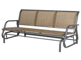 Outdoor courtyard seats for 3 people-Brown 18962470