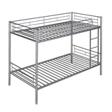 ZNTS Twin Over Twin Metal Bunk Bed 43581300