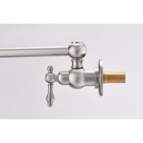 Wall Mount Folding Kitchen Pot Filler Faucet W2287P153394