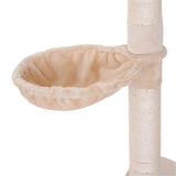 ZNTS Wooden Cat House/Cat Trees /Cat Climbing Tower （Prohibited by WalMart） 64760122