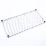 XM-304B Rectangle Carbon Steel Metal Assembly 5-Shelf Storage Rack Silver Gray 13746784