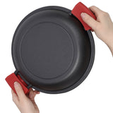 2 in 1 Pre-Seasoned Cast Iron Dutch Oven With Dual Handles, Outdoor Camping Deep Pot for Camping 04435984