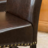 25.5'' inch Upholstered Counter Stool with Solid Wood Frame 74506.00