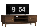 43.31 inch TV Stand, Mid-Century Modern TV Stand for 32/45 inch TV, Entertainment Center with W1706P574107