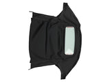 Black PVC Composite Top fit for Mazda Miata 1990-2005 with Glass Window Cover 47234075