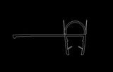 Bottom Sweep Seal Kit Only, 22D03P14 W1573102294