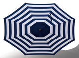 Outdoor 9ft Patio Umbrella with Crank Handle and Push Button Tilt, Outdoor Market Umbrella with 8 26713465