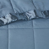 Oversized Down Alternative Blanket with Satin Trim B03598524