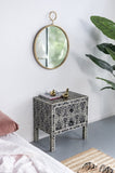 26" x 32" Circle Wall Mirror with Gold Metal Frame, Accent Mirror for Living Room, Entryway, Office W2078124344