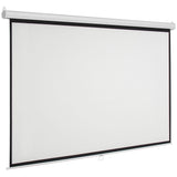 ZNTS 84 Inch 16:9 Manual Pull Down Projector Projection Screen Home Theater Movie 63798114