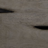 Rustic Look Distressed Gray Finish 1pc Counter Height Dining Table Solid Rubberwood Kitchen Dining B011P194919