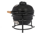 13in Round Ceramic Charcoal Grill Black 06062545