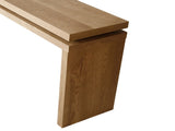 60'' Antique Brown Farmhouse Console Table - Retro Wooden Entryway Table with Double Board W1445P317058