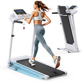 Folding Treadmill with Incline 2.5HP 12KM/H Electric Treadmill for Home Foldable, Bluetooth Music W215P293386