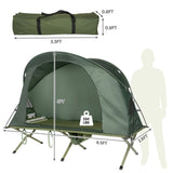 Single outdoor camping bed 13661498