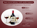 JC-85 115V 85W 3.0cu.ft/85l Electronic Wine Cabinet Cold Rolled Sheet Transparent Glass Door / 68774544