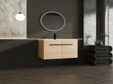 LEVISTAR oak 30 Inch Bathroom Vanity with resin Countertop Sink, 2 Doors Bathroom Cabinet Set W1972P165043