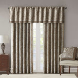 Jacquard Curtain Panel Pair B035100442