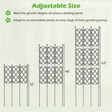 19 x 64Outdoor Plant Support Frame for Raised Garden Bed 66032699