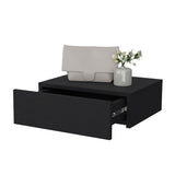 Vienna Floating Nightstand, Sleek Wall-Mounted Design with Spacious Drawer Storage B128P176115