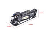 Air Suspension Compressor Pump with Valve Block & Relay Replacement for BMW 5er 535i 550i 7er 740i 20833754