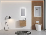 Bathroom Vanity with Sink 22 Inch for Small Bathroom,Floating Bathroom Vanity with Soft Close W99968770
