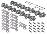 Shaft Mount 1.7 Ratio Stainless Steel Rocker Arm Fit for Chevy GM LS1 LS2 LS6 Gen III Full 67379452