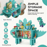 Open storage rack in Turquoise 65758741