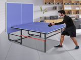 8ft Mid-Size Table Tennis Table Foldable & Portable Ping Pong Table Set for Indoor & Outdoor Games 59711211