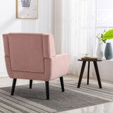 ZNTS Modern Soft Velvet Material Ergonomics Accent Chair Living Room Chair Bedroom Chair Home Chair With W67639356