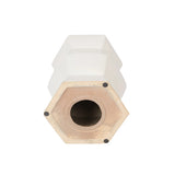 13" x 16.75" Glazed Ceramic Drum Stool - Indoor/Outdoor Side Table - Accent Garden Stool W1243P291774