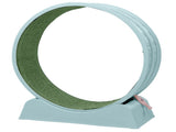 80*34*86CM Light blue PP track connector assembly, circular design with green carpet 1 cat teaser 07017045