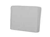 HONOLULU CLUB CHAIR CUSHION SET, BACK CUSHION AND SEAT CUSHION, SILVER, SET OF 2, N775P270231S