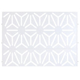 Outdoor & Indoor Privacy Metal Privacy 76" H48" W, Freestanding Decorative Privacy W465P193278