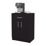 Cope kitchen Pantry in melamine with 2 doors and 1 drawer, Wengue B128P287517