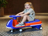 12V Battery Electric Twist Car for Kids - Dual Drive Separated Motors, One-Key Start & Bluetooth W1760P384599