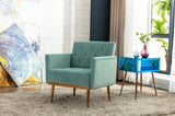 ZNTS COOLMORE Accent Chair ,leisure single sofa with Rose Golden feet W153981350