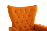 Modern Accent Chair with Ottoman, Comfy Armchair for Living Room, Bedroom, Apartment, Office W136192191