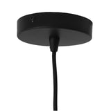 Giza Pendant Lamp - Black and Clear B183P301069