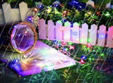 8-piece set multi-color solar fairy light string, 330 LED outdoor solar Christmas lights, 8 modes 95507931