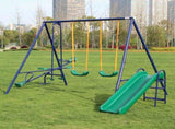 Metal Swing Set w/ Slide 36034963