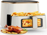 VEWIOR Air Fryer, 5.3Qt Airfryer with Viewing Window, 7 Custom Presets Large Air Fryer Oven with 26334748