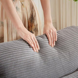 33"Corduroy Fabric Single Sofa, Modern Lounge Chairs Single Sofa with Support Pillow , for W834P171870