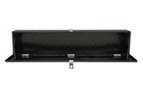50"Aluminum Five Pattern Toolbox Single Lock Black 40243815