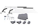 White Hard Top Storage Cart with Dust Cover Fits for Chevrolet Corvette C4 Mercedes-Benz R129 09969802
