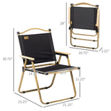 ZNTS Folding Camping Chairs / beach chair （Prohibited by WalMart） 81560070