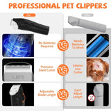 ZNTS Dog Grooming Kit, Pet Hair Vacuum and Dog Dryer 5 Pet Grooming Tools, 600w Dog Grooming Vacuum 44455592